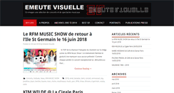 Desktop Screenshot of emeutevisuelle.com