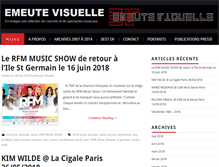 Tablet Screenshot of emeutevisuelle.com